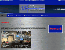 Tablet Screenshot of antrimmachine.com